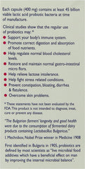 Kendy Actiflora+ ingredient blend showcases probiotic strains for gut support.