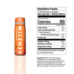 Kenetik bioidentical D-BHB ketones close-up, highlighting a clean, sugar-free focus option.