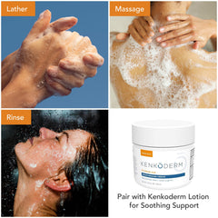 Kenkoderm dermatologist-developed USA bar designed for flaky skin
