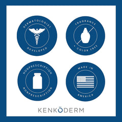 Kenkoderm Psoriasis Cream emphasizing vegan and cruelty-free skincare