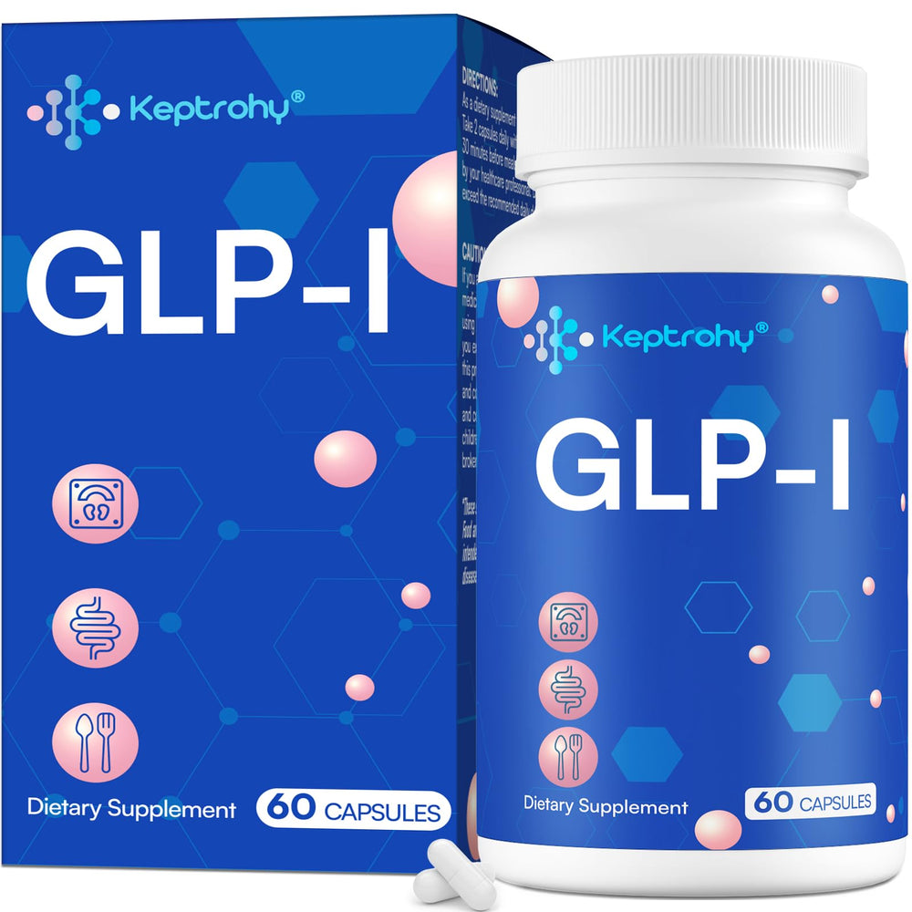 Keptrohy GLP-I bottle front with sleek packaging for daily use.