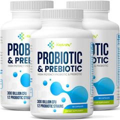 Keptrohy Probiotics bottle for daily digestion support