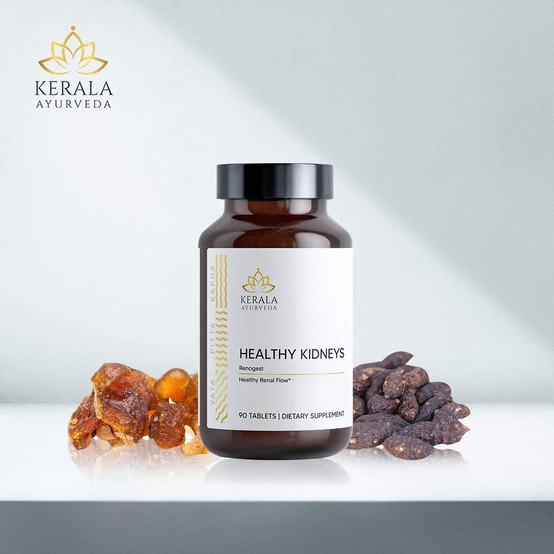 Kerala Ayurveda dosage instruction scene showing morning and evening intake