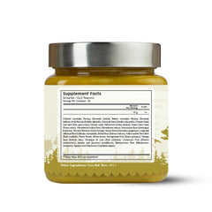 Kerala Ayurveda Kalyanaka Ghritham pour illustrates easy daily dosage for calm focus