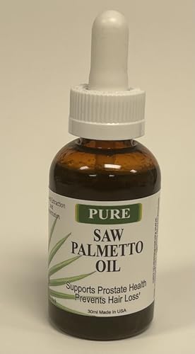 KERATIN RESEARCH Saw Palmetto oil drops entering water for easy daily use