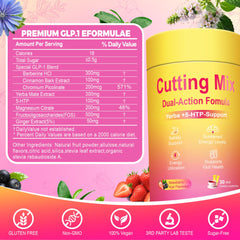 Kereeao Cutting Drink Mix pack showing single-serving sticks for on-the-go use.