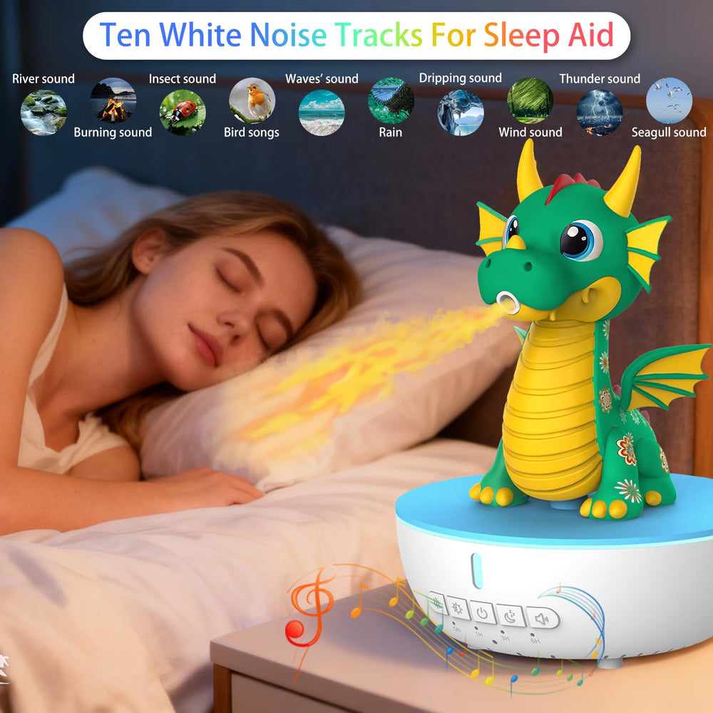 KERHAND Diffuser White Noise Sounds supports relaxation and sleep routines