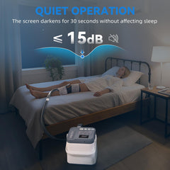KETFIY silent pump enables quiet ice therapy sessions