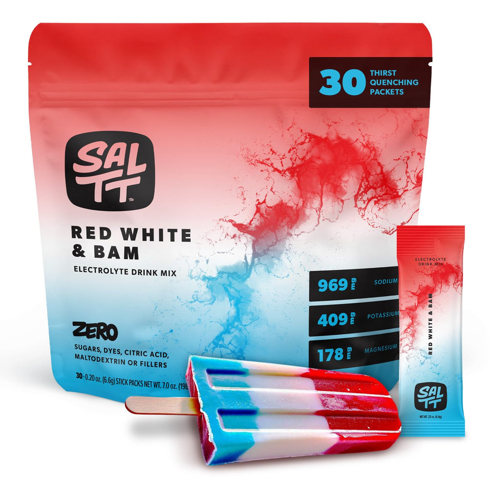 Keto Chow SALTT powder tub for everyday hydration with balanced minerals.