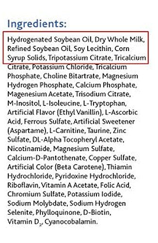 KetoCal 4:1 vanilla label closeup showing product details for supervised dietary management