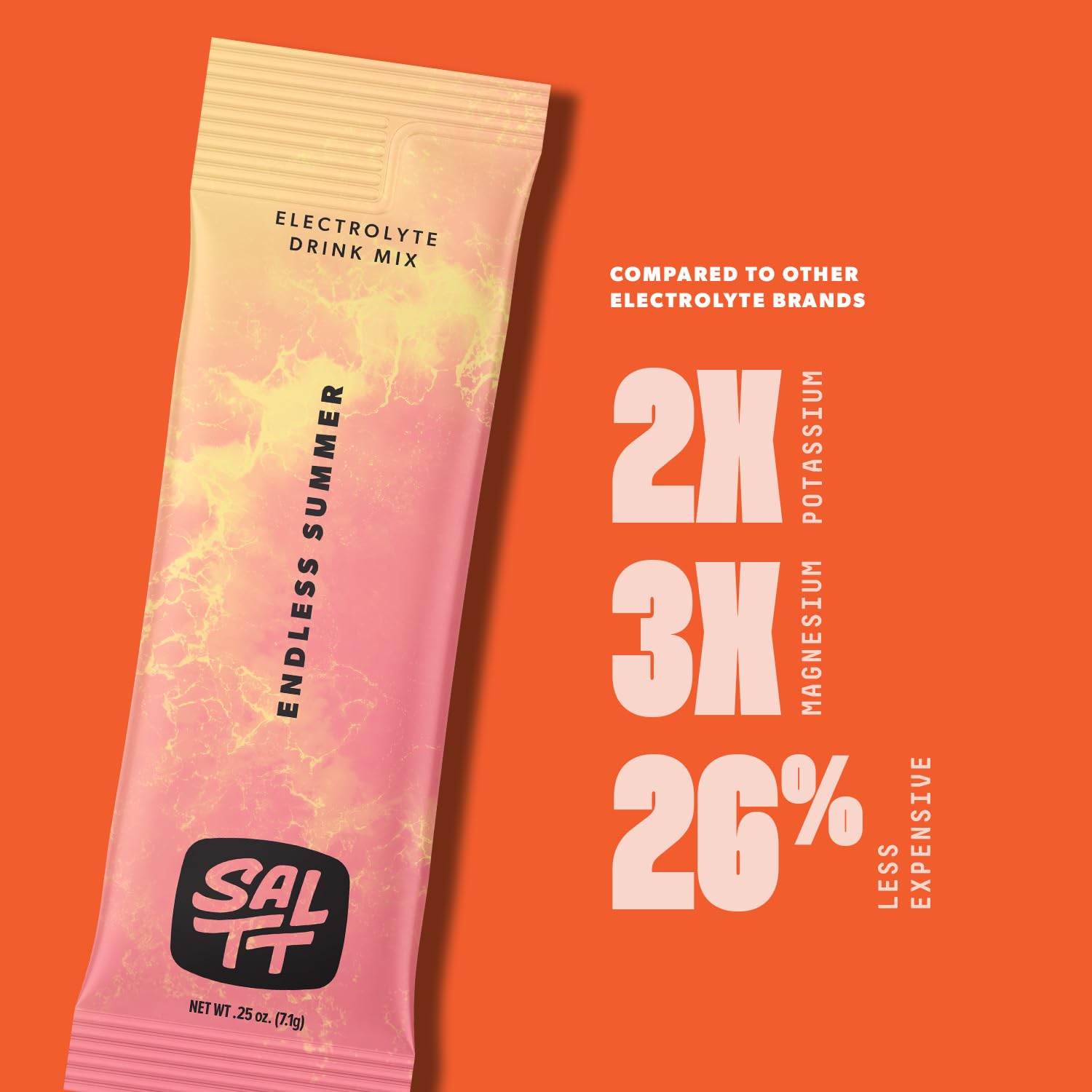 SALTT Endless Summer packets travel-ready for busy days