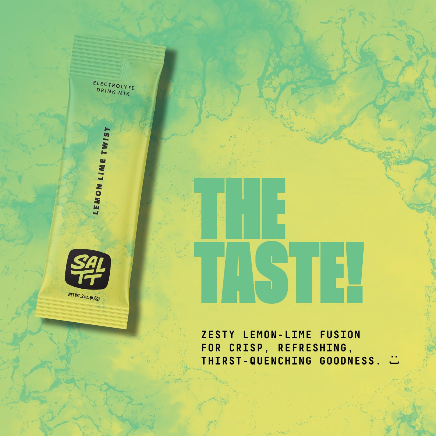 Keto Chow SALTT Zero Sugar banner on packaging emphasizes clean hydration.