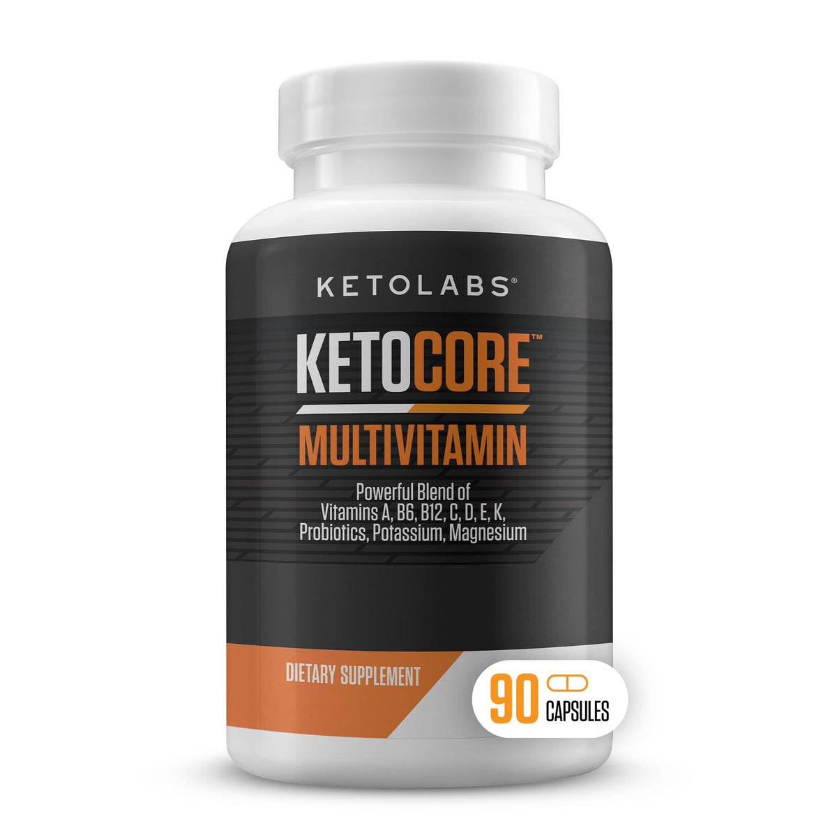 Ketolabs Ketocore bottle for daily keto support and wellness.