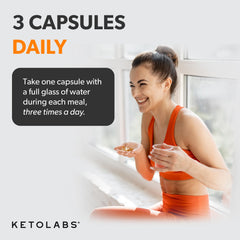 Ketolabs Ketocore label detail highlighting magnesium and potassium ingredients.