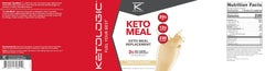 Ketologic premium ingredients keto shake packaging sugar-free gluten-free vanilla