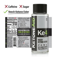 KetoneAid Ke4 bottle in a gym bag for travel energy.