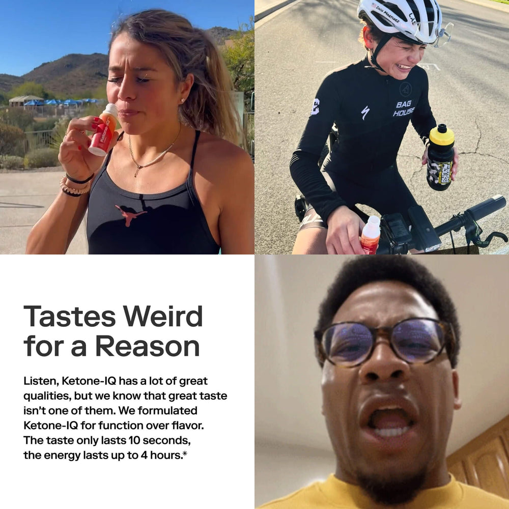 Ketone-IQ No Caffeine lifestyle scene suggesting endurance