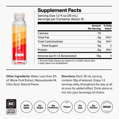 Ketone-IQ packaging sleek design showcases modern nutrition in a compact bottle.
