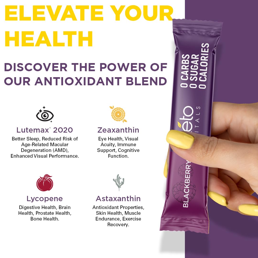 Ketovitals Berry Flavors Assorted Pack for trying flavors.
