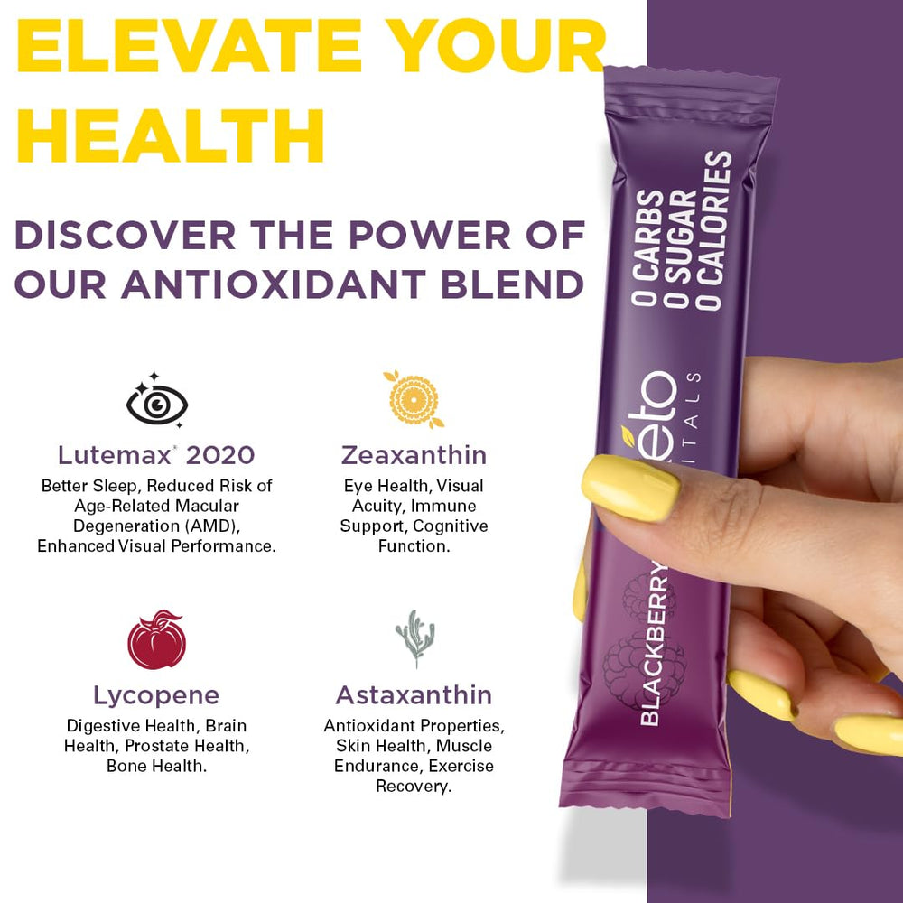 Ketovitals Berry Flavors Assorted Pack for trying flavors.