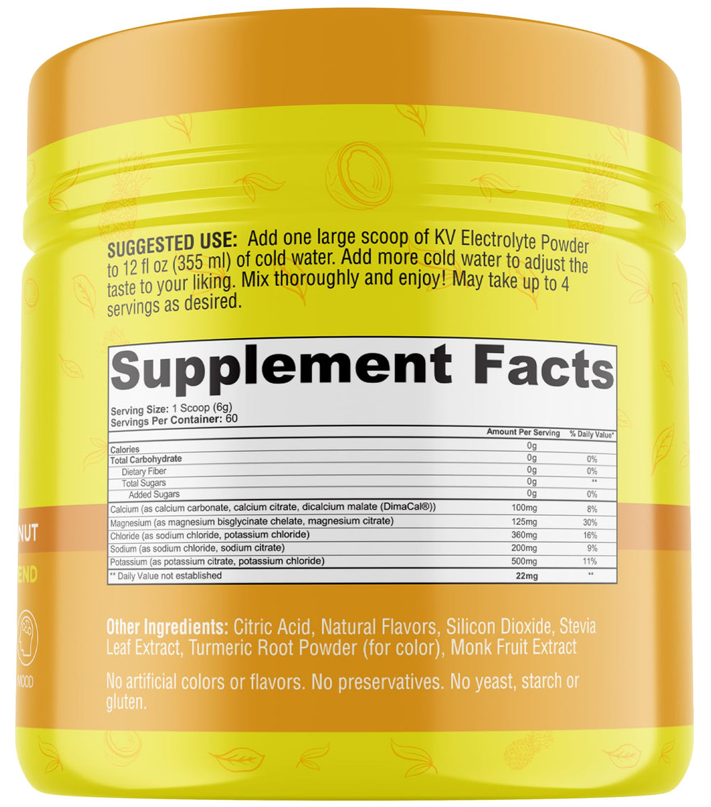 Keto Vitals Electrolytes powder flavors display with eight fruity options