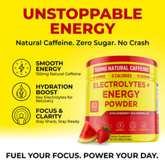 Keto Vitals Energy Powder being poured into water for an energizing drink.
