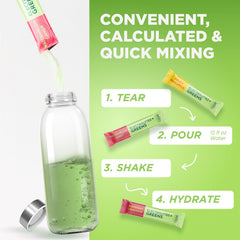 Keto Vitals travel packets ready for on-the-go hydration