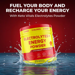 Keto Vitals Keto-friendly formula demonstrates sugar-free energy support.