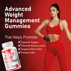 Ketozest Keto ACV BHB Gummies serving pour for easy daily intake.
