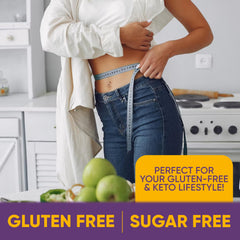 KetoZest Keto ACV Gummies ingredients label featuring apple cider vinegar and B12 blend