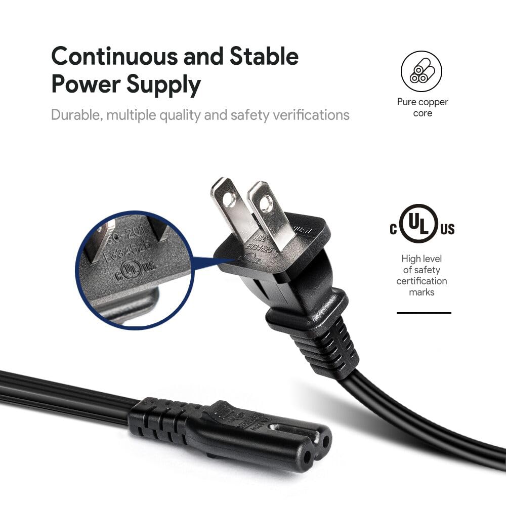 KFD mains power cable for Luna G3 CPAP in home setup