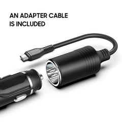 KFD replacement AirMini car charger for portable CPAP use.