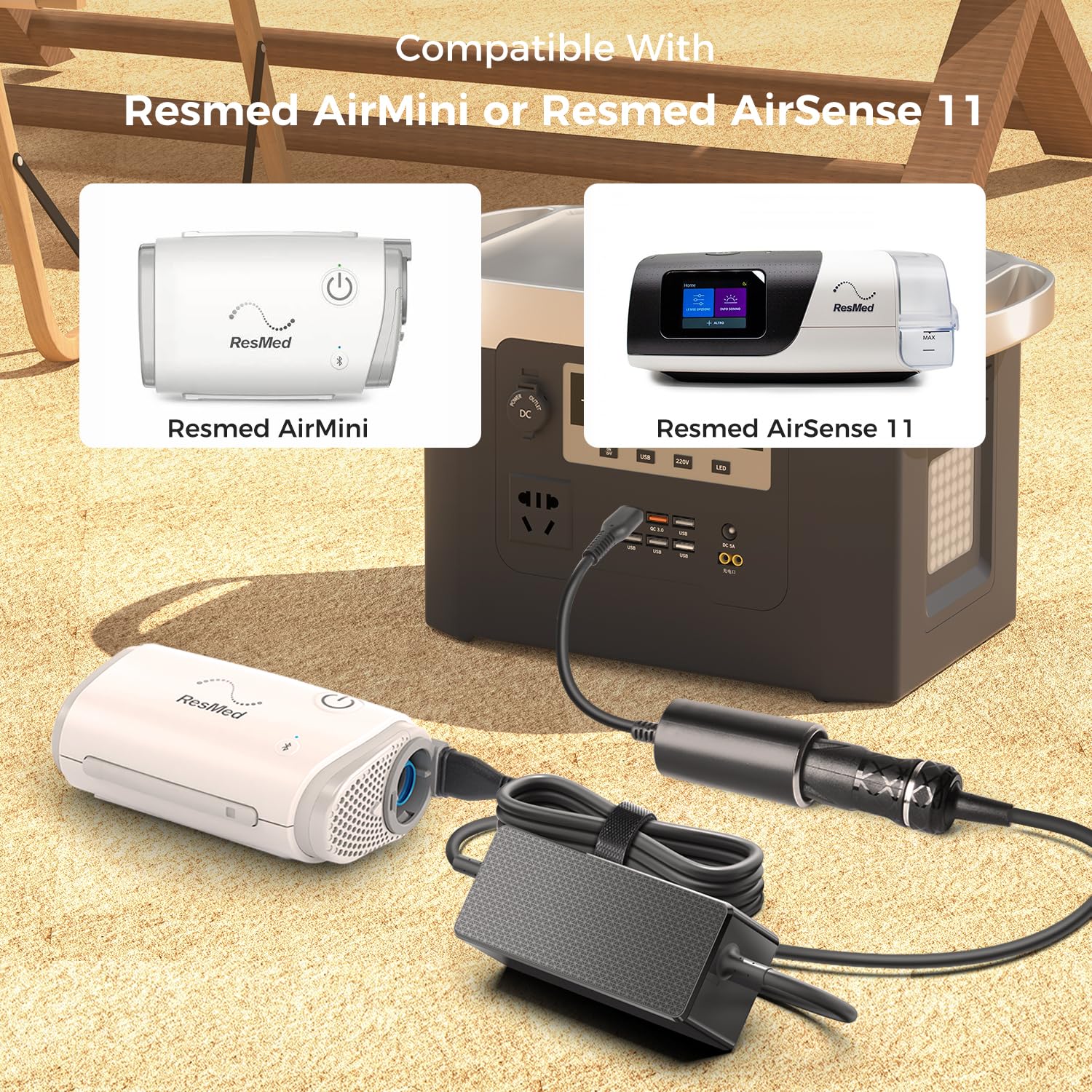KFD USB-C to cigarette lighter adapter for 65W output.