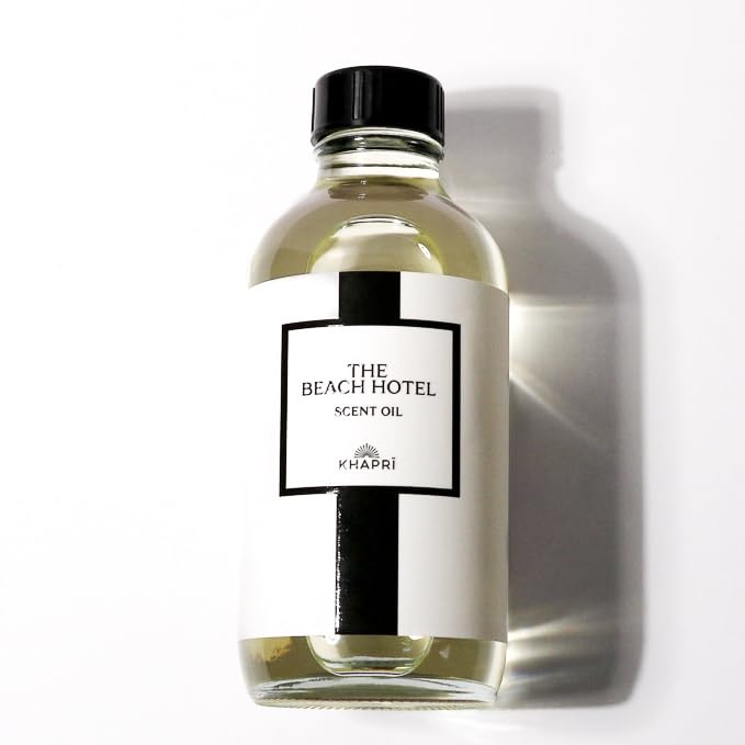 KHAPRI The Beach Hotel Scent bottle for long-lasting fragrance in living spaces.