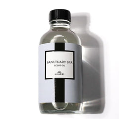 KHAPRI Sanctuary Spa Scent bottle front view for long lasting home fragrance.