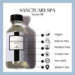 KHAPRI Sanctuary Spa Scent diffuser compatibility for nebulizing and ultrasonic units