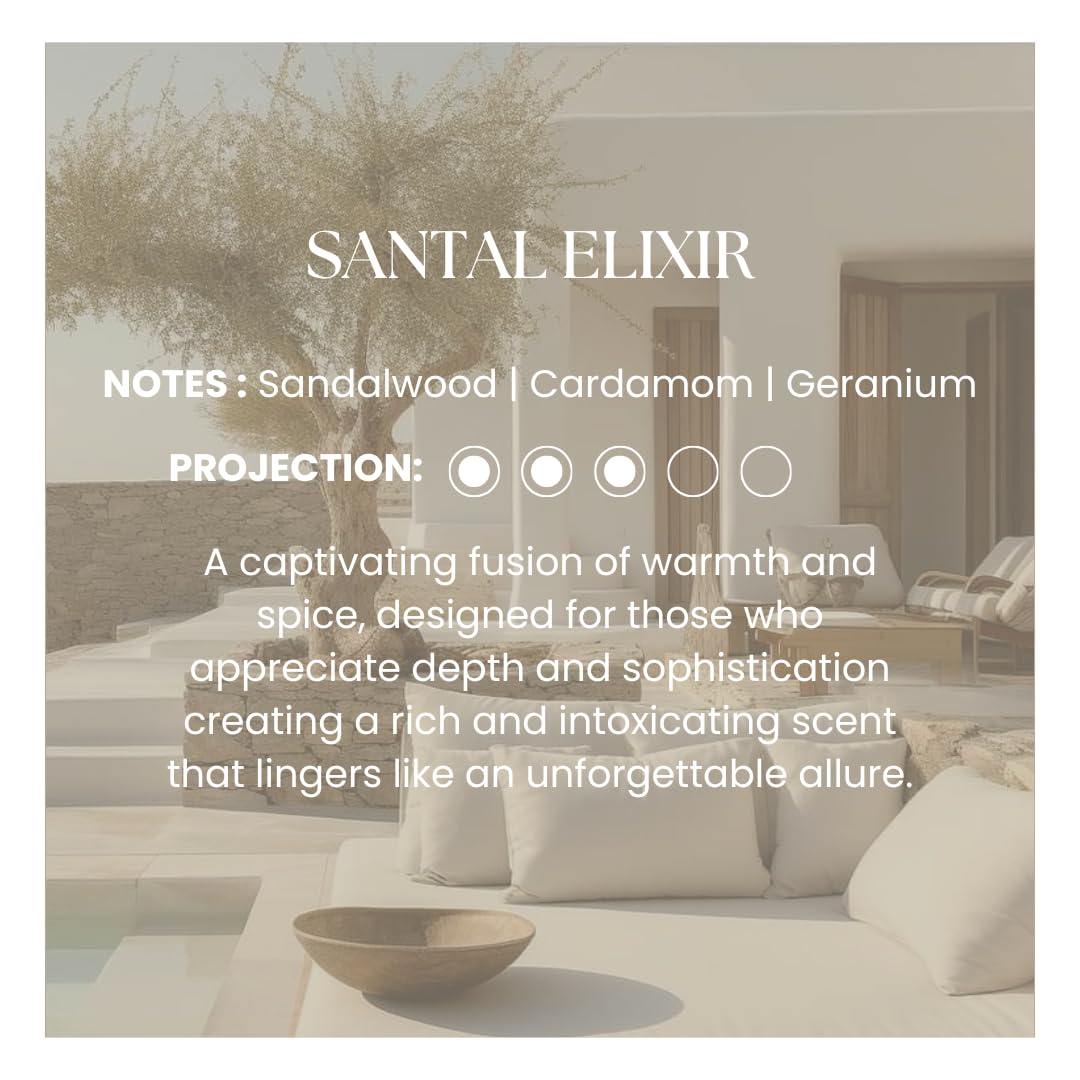 KHAPRI Santal Elixir nebulizing diffuser delivering pure scent for larger living spaces.