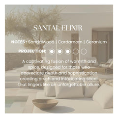 KHAPRI Santal Elixir nebulizing diffuser delivering pure scent for larger living spaces.