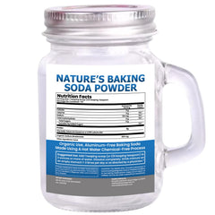 Kidney Restore aluminum-free baking soda bulk jar front with daily alkalinity support