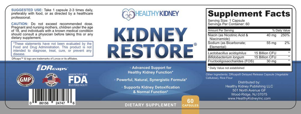 Kidney Restore ebook guide preview for renal-friendly tips.