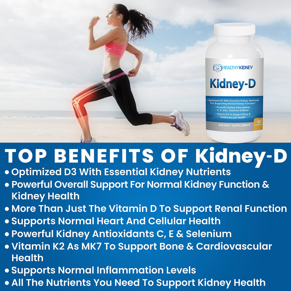 Bundle box of Kidney Restore and Kidney-D on a clean countertop.