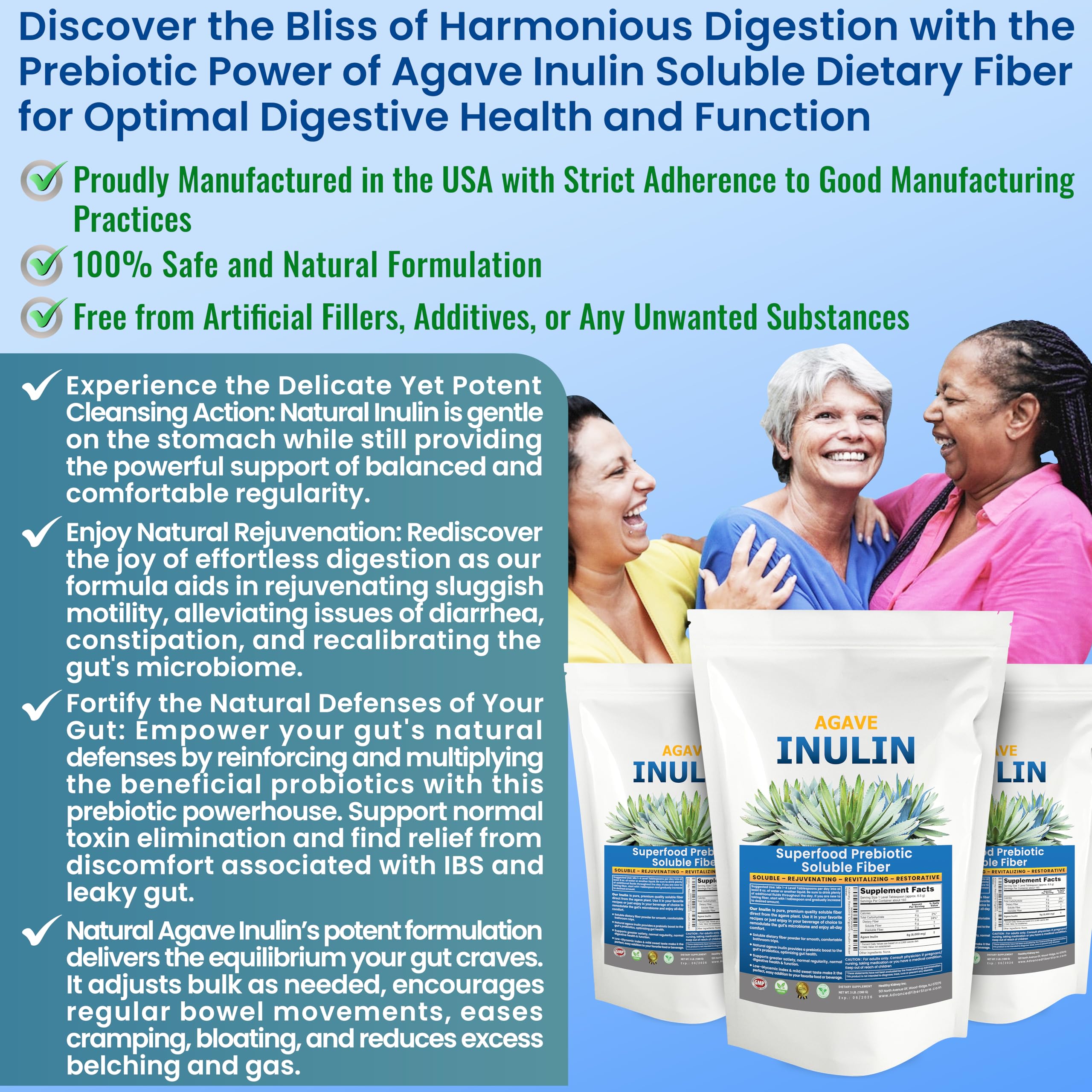Kidney Restore Organic Inulin Powder in a teacup, perfect with tea or hot drinks.