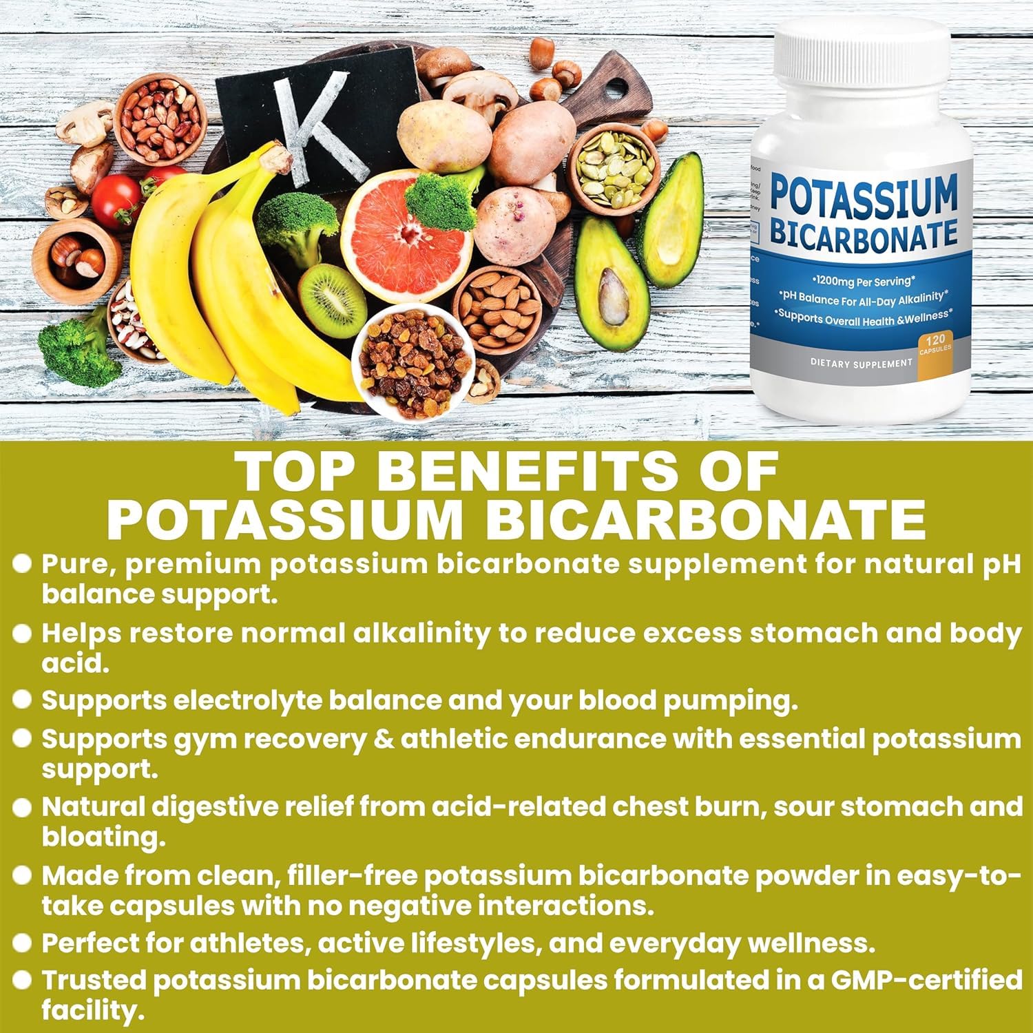 Kidney Restore dispensing pour shot emphasizes consistent dosing without powder clutter.