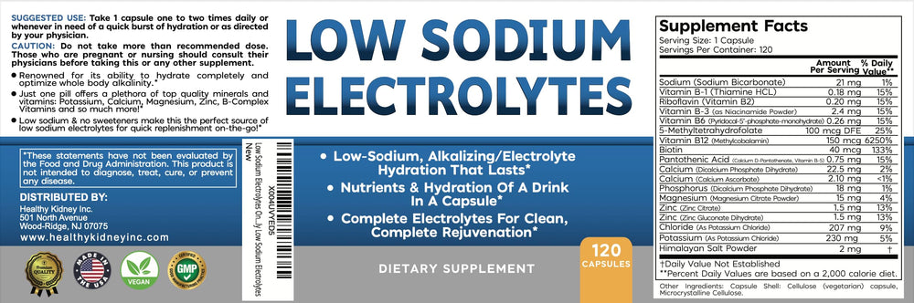 Kidney Restore quick hydration glass illustrating ready-to-use water pairing.
