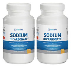 Kidney Restore Sodium Bicarbonate bottle with organic blend for potential kidney support.