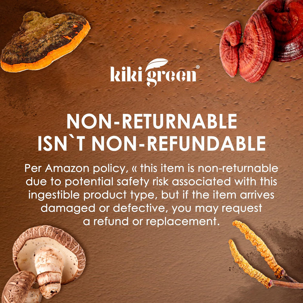 KIKI Green coffee-mushroom blend bag offers caffeine-free nourishment