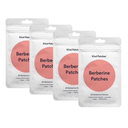 Kind Patches berberine patch on skin for convenient daily support
