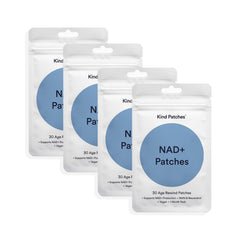 Kind Patches NAD Plus patches collection for daily vegan skincare routine.