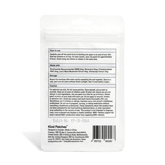 Kind Patches NAD Plus box signals four pack convenience for ongoing use.
