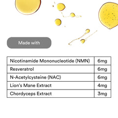 Kind Patches NAD Plus includes Lions Mane and Cordyceps for rejuvenating inspired care.